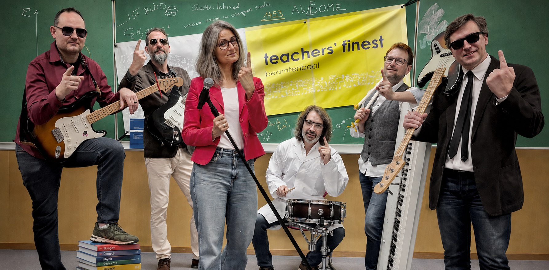 teachers' finest – die Band im Klassenzimmer